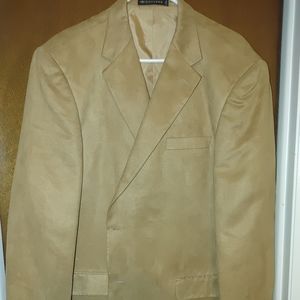 Dockers Faux Suede Casual Mens Blazer